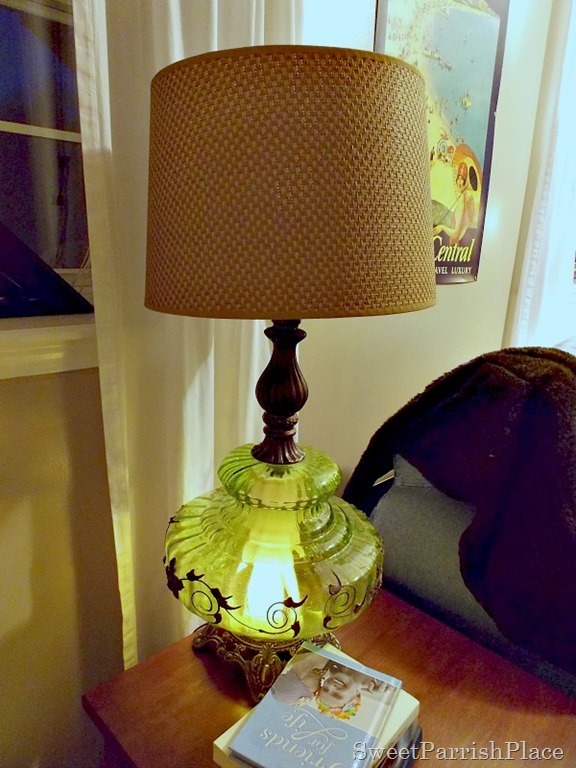 Vintage Green Lamp3
