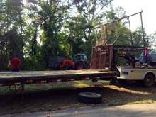 loading stand for deer stand