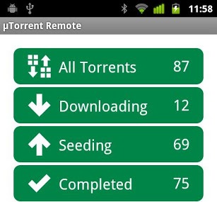 uTorrent Remote for Android