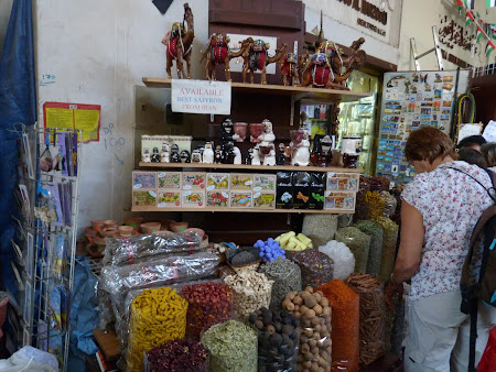 Obiective turistice Dubai: bazar mirodenii 