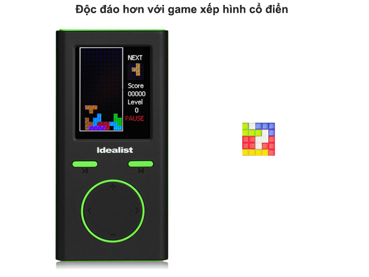 Máy nghe nhạc MP3 Hifi Lossless Idealist S1811 Idealist S1811
