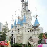 castle at Lotte World in Seoul, South Korea