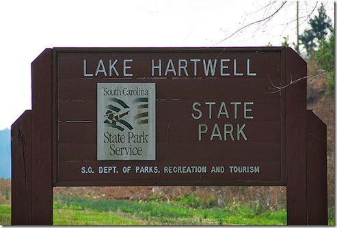 Lake Hartwell Sign