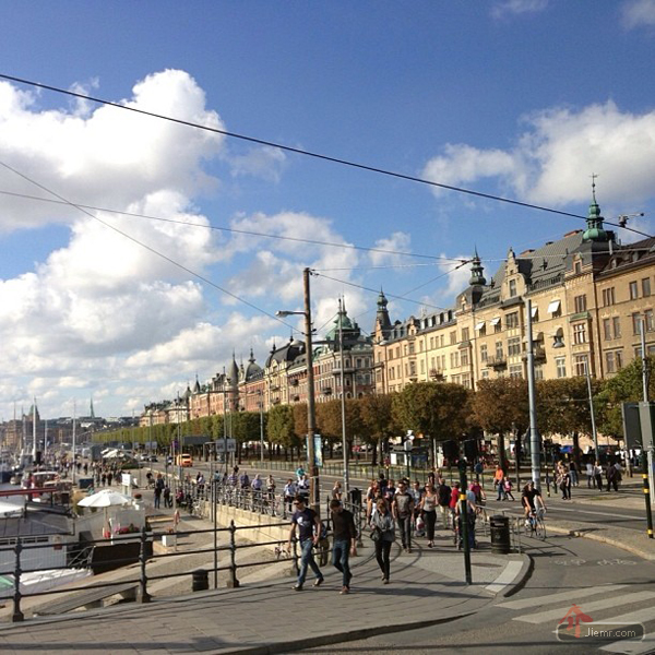 瑞典市區街景