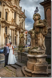 Фотографии свадьба в замке в Праге и замке Брандис