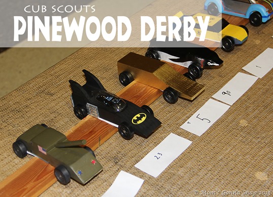Pinewood Derby by MomsGonnaSnap