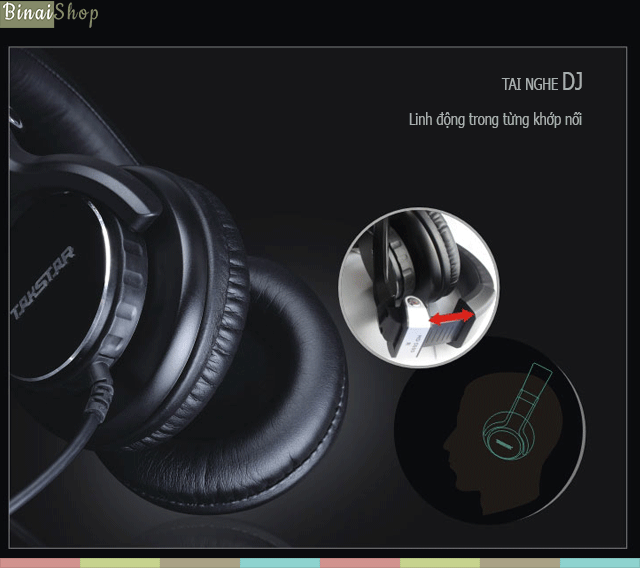 Takstar HD 5500 Tai nghe DJ chuyên nghiệp