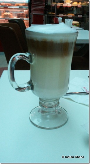 Secret Recipe Review caffe latte