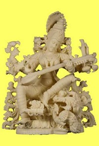 a-saraswati-statue