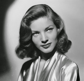 Lauren Bacall's simple 1940's hair style - Pin Curls 101 | Lavender & Twill