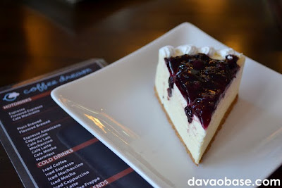 Blueberry Cheesecake at Coffee Dream