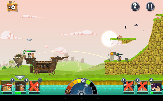 Pirate Bash para iOS y Android