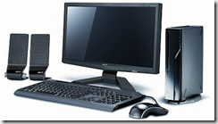 Photo of desktop computer 