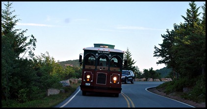 04b - Cadillac Summit Road, beautiful and curvy, Olie's Trolley