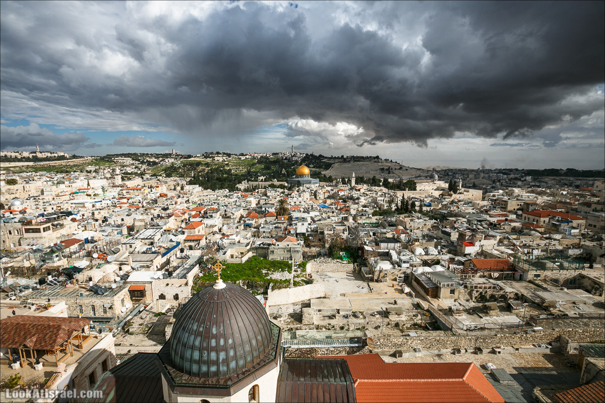 LookAtIsrael.com - Прогулка по крышам Иерусалима | Jerusalem roofs | על גגות ירושלים