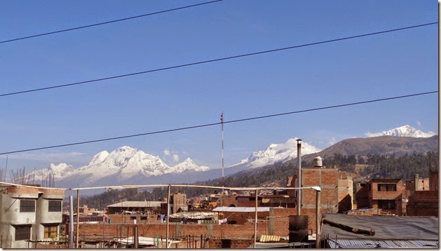 vue depuis la terrasse de l'hotel