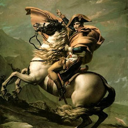 55 - David - Napoleon atravesando los Alpes