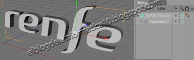 Convertir logo 2D a 3D: Cinema 4D