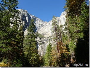 Oct 25, 2013: Lower Yosemite Fall (dry)