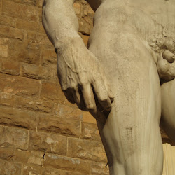 Detalle del David de Miguel Ángel