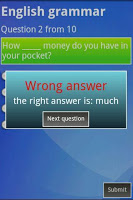 English Grammar quiz (EGQ) APK スクリーンショット画像 #3