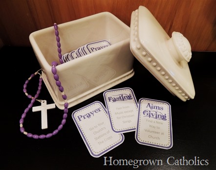 Pray-Fast-Alms Cards Pray-Fast-Alms Cards