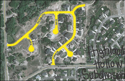 2014-2015 Highland Hollow Subdivision Road Work
