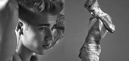 Justin Bieber - Calvin Klein Jeans & Underwear Spring 2015 campaign