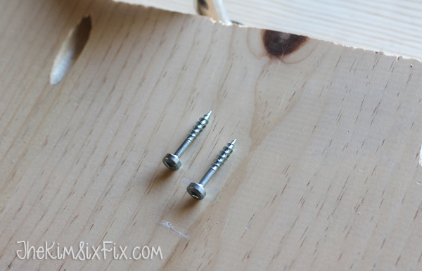 Kreg pocket hole screws