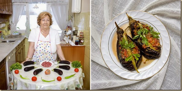 Portraits de grand-mères et leurs plats cuisinés (22)