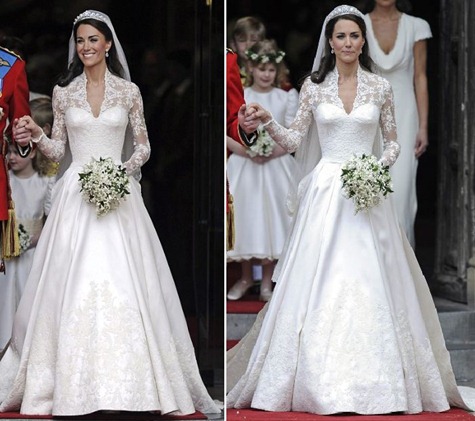 New Royal Day Discussion Wedding Wednesday Ss Of Cambridge S Gown Catherine Chose Sarah Burton For Alexander Mcqueen That Was Not My Guess The Designer Her Dress Consisted Many Pieces Of Lace