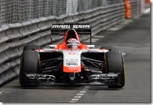 Jules Bianchi con la Marussia