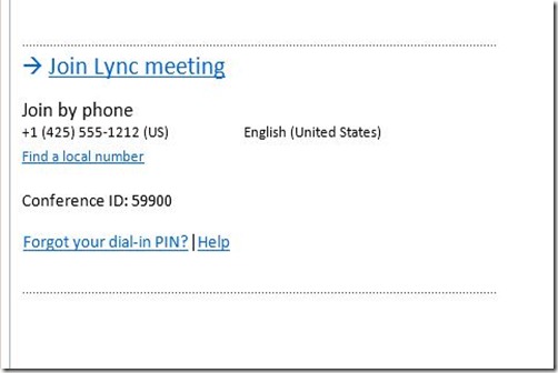 Lync 2013 - Cust Invite - Default invite