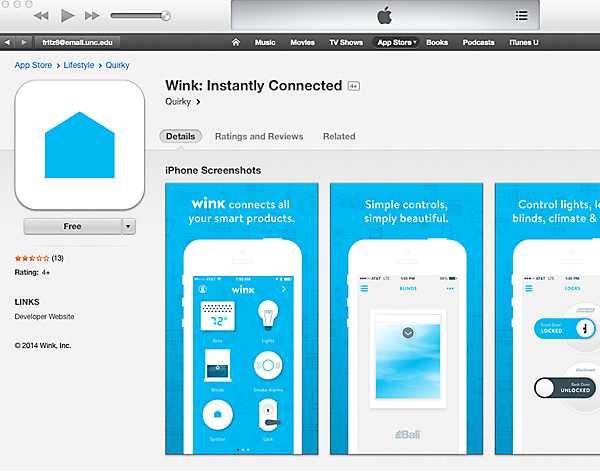 Wink App Store