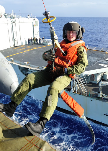 horse collar for a training exercise while en route to Operation Tattoo