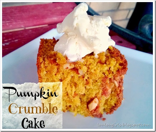 pumpkin crumble cake
