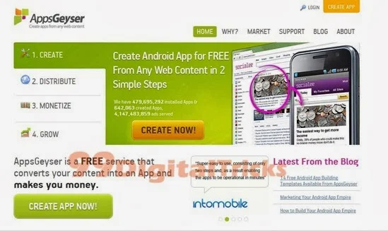 Create An Android App For Your Blogger Blogs Create An Android App For Your Blogger Blogs