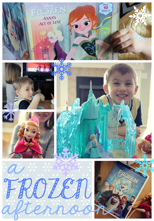 A frozen afternoon of fun with FROZEN at GingerSnapCrafts.com #FROZENfun #collectivebias #shop