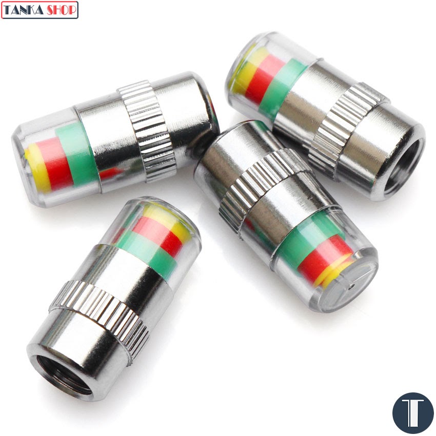 Nắp chụp van bánh xe Cảm biến áp suất lốp ô tô, xe máy