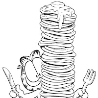 GARFIELD COLORING PAGES