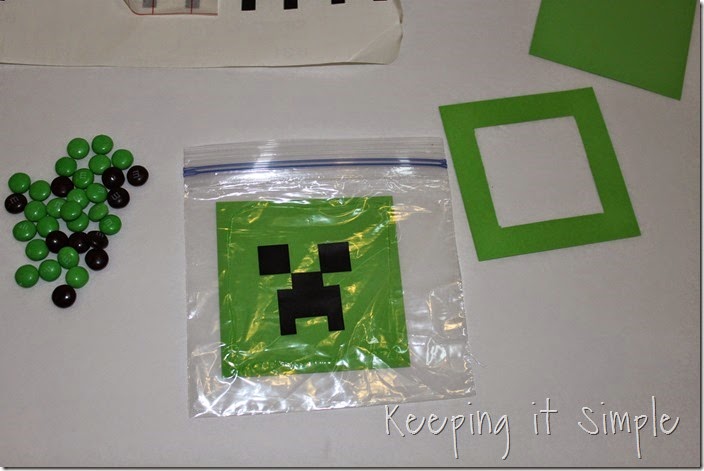 Minecraft Creeper DIY Valentine and Party Favor (7)