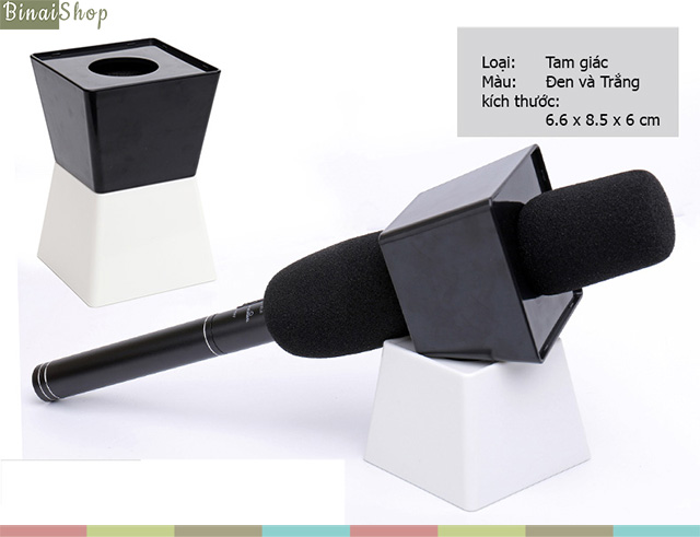 mic flags Gá mic gắn logo