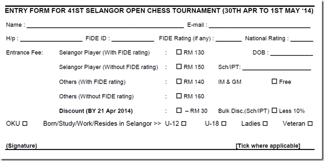 41st Selangor Open 2014 - flyer part 3