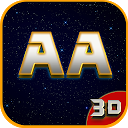 AA 3D mobile app icon