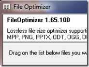 File Optimizer: ridurre la dimensione dei file senza perdita di qualità