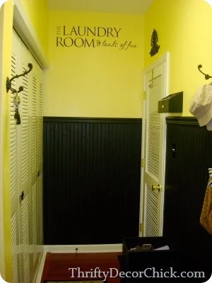 yellow-black-mudroom