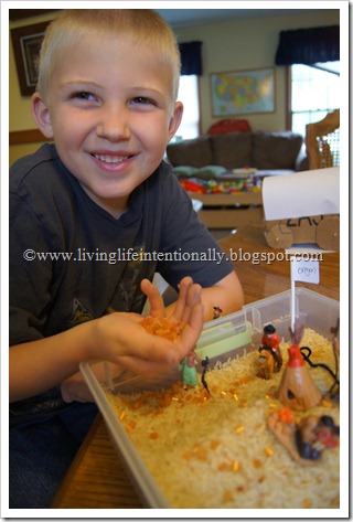 Westward Expansion Sensory Bin Westward Expansion Sensory Bin