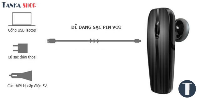 Tai nghe bluetooth cho điện thoại Bluesong H13S