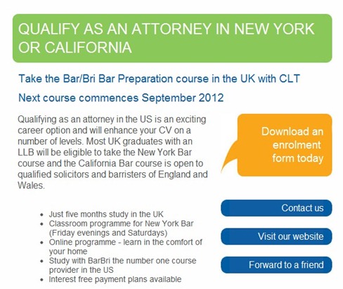 Qualify as an attorney in NY or Canada