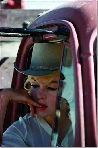 Eve Arnold_Nevada. Reno. US actress Marilyn MONROE during the filming of The Misfits by John HUSTON. 1960.